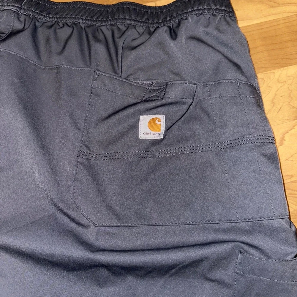Carhartt Utility Cargo Pants Relaxed Fit Workwear Outdoor Gray Size‎ 2XL